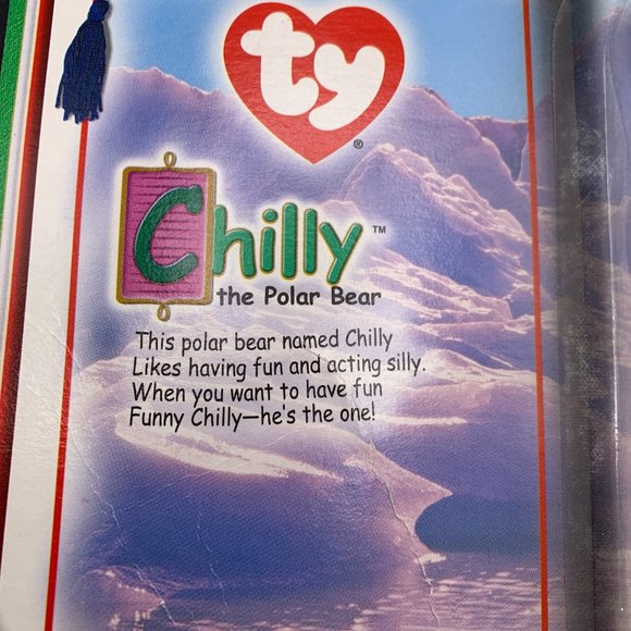 McDonalds TY Teenie Beanie Babies LEGENDS Chilly Peanuts Humphrey SET of 3 - Picture 10 of 10